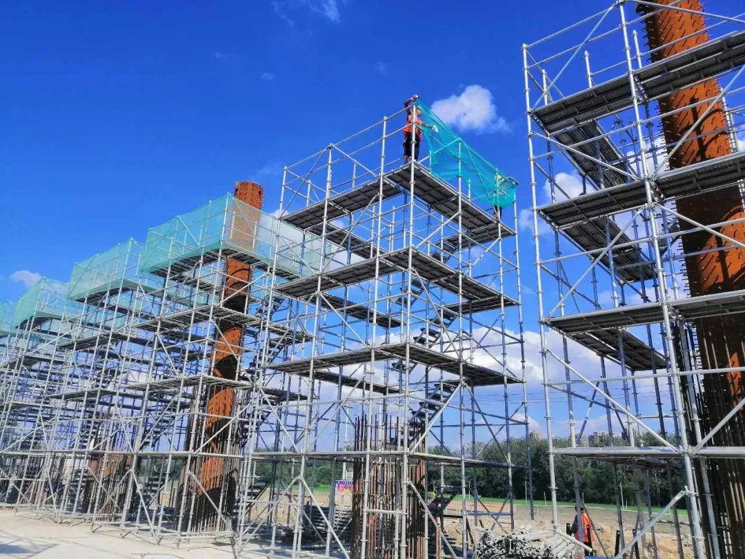 48盤扣式腳手架一噸能搭建多少立方米？(圖1)